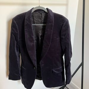 JCREW VELVET JACKET. Hardly worn.